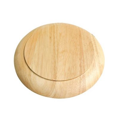 176 - Khay gỗ tròn: đĩa gỗ decor trang trí, chụp ảnh sản phẩm đường kính 26.5cm